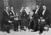 esk kvarteto: Hoffmann, Suk, Berger, Nedbal