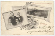 esk kvarteto na pohlednici: Nedbal, Suk, Wihan, Hoffmann