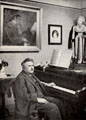 Josef Suk u klavíru v Křečovicích
